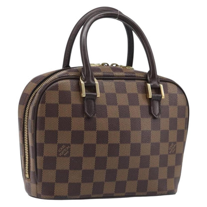Louis Vuitton Sarria Damier, Brown, Canvas, Handbag