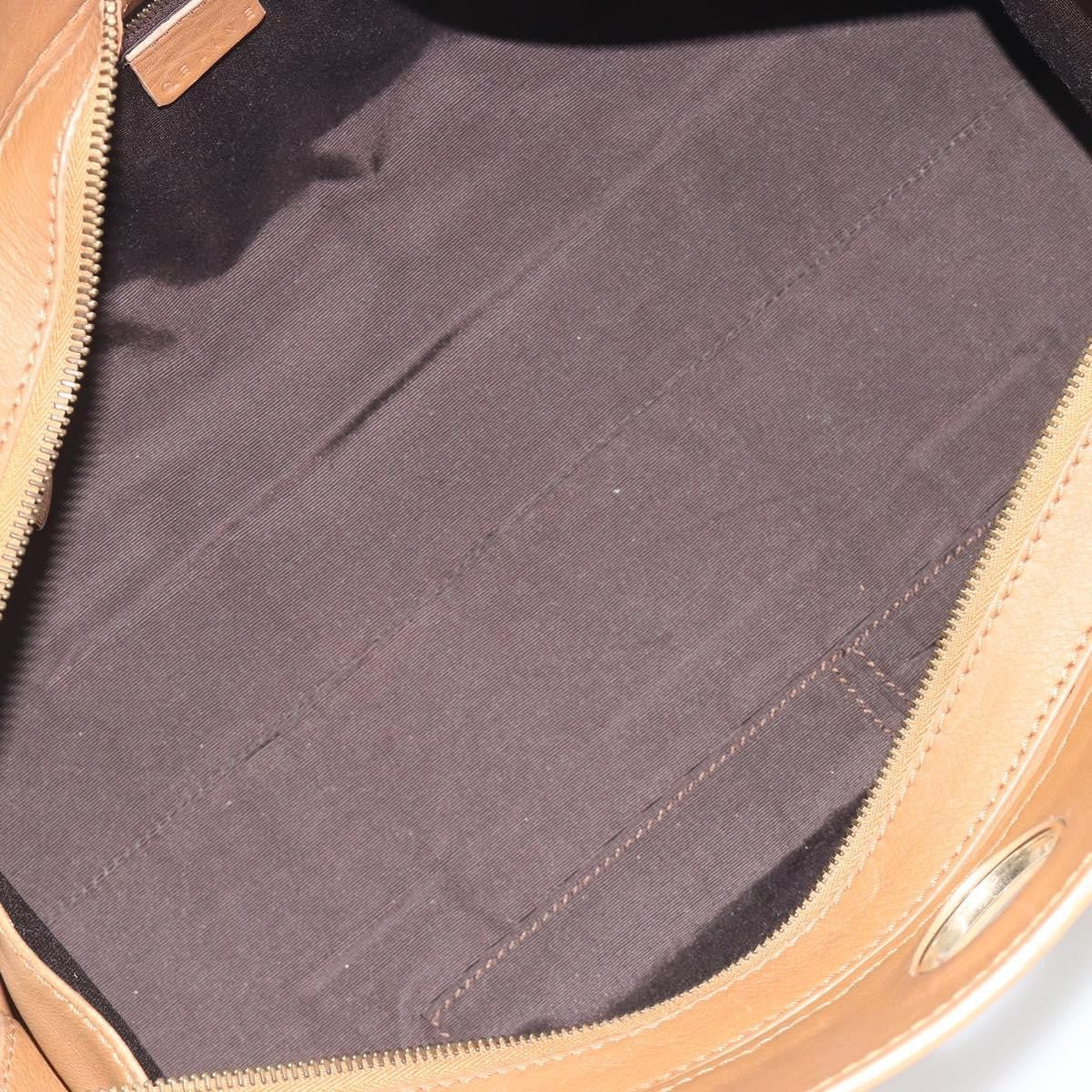 Celine Vintage Leather, Brown, Leather, Handbag