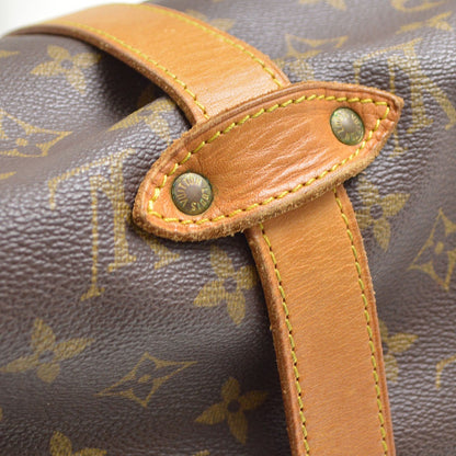 Louis Vuitton Saumur Monogram Canvas, Brown, Canvas, Shoulder Bag
