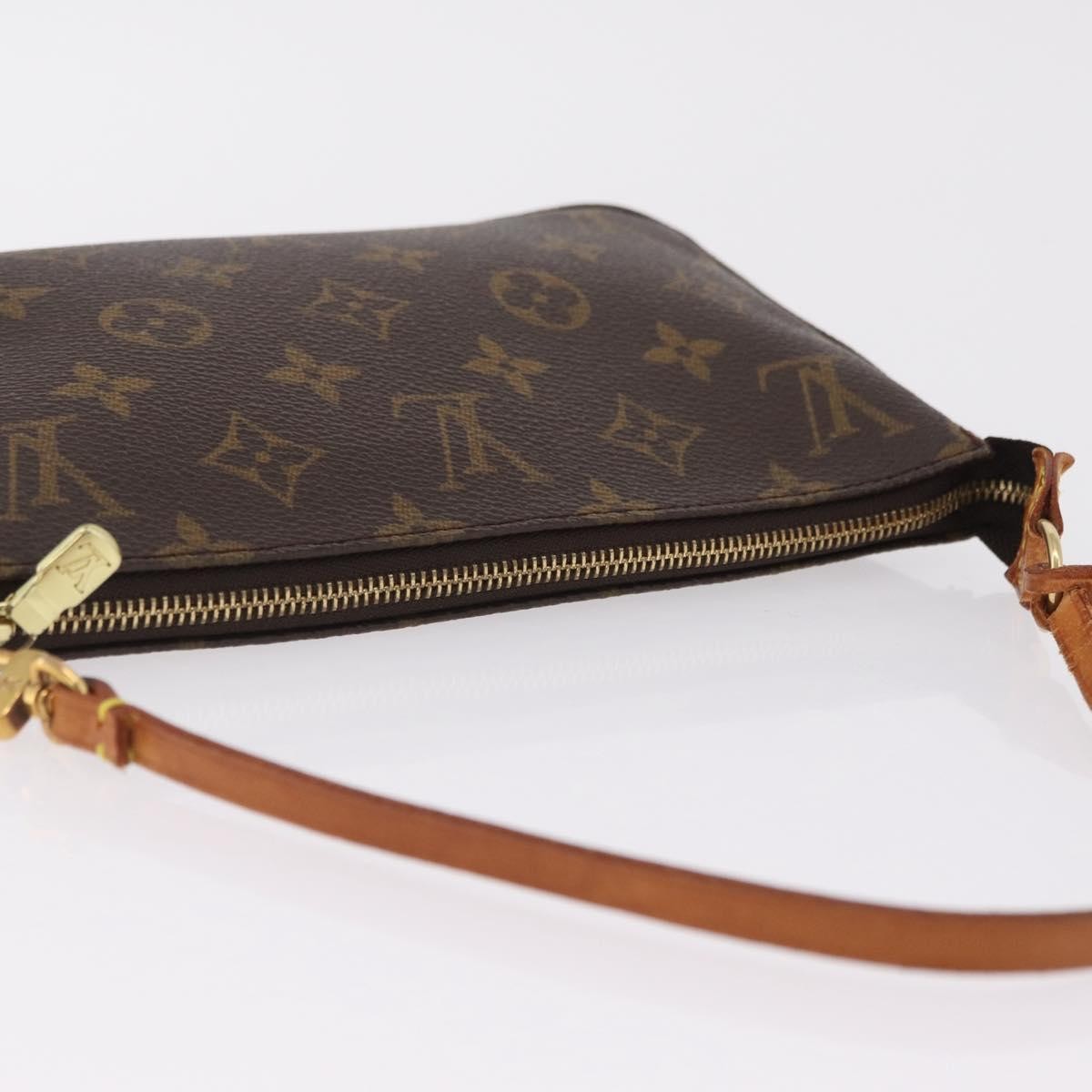 Louis Vuitton Pochette Accessoires NM Monogram Canvas, Brown, Canvas, Clutch
