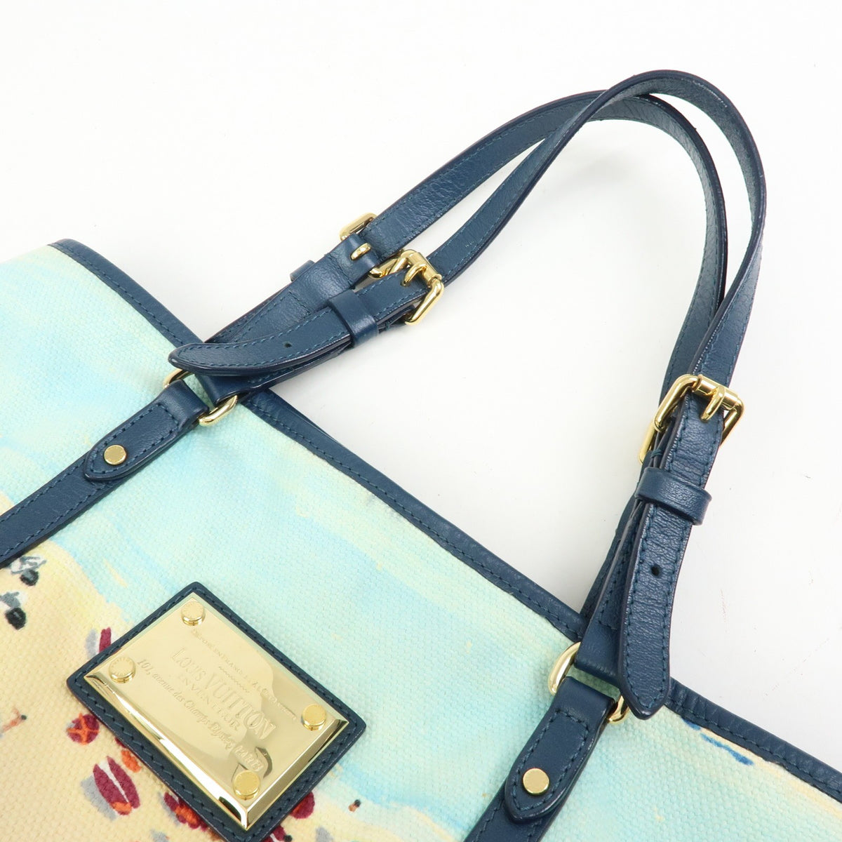 Louis Vuitton Ailleurs Cabas Limited Edition Printed Canvas, Multicolour, Canvas, Tote Bag