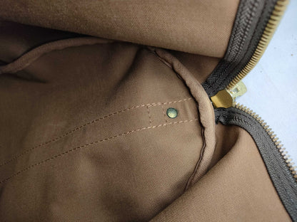 Louis Vuitton Keepall Monogram Canvas, Brown, Canvas, Travel Bag