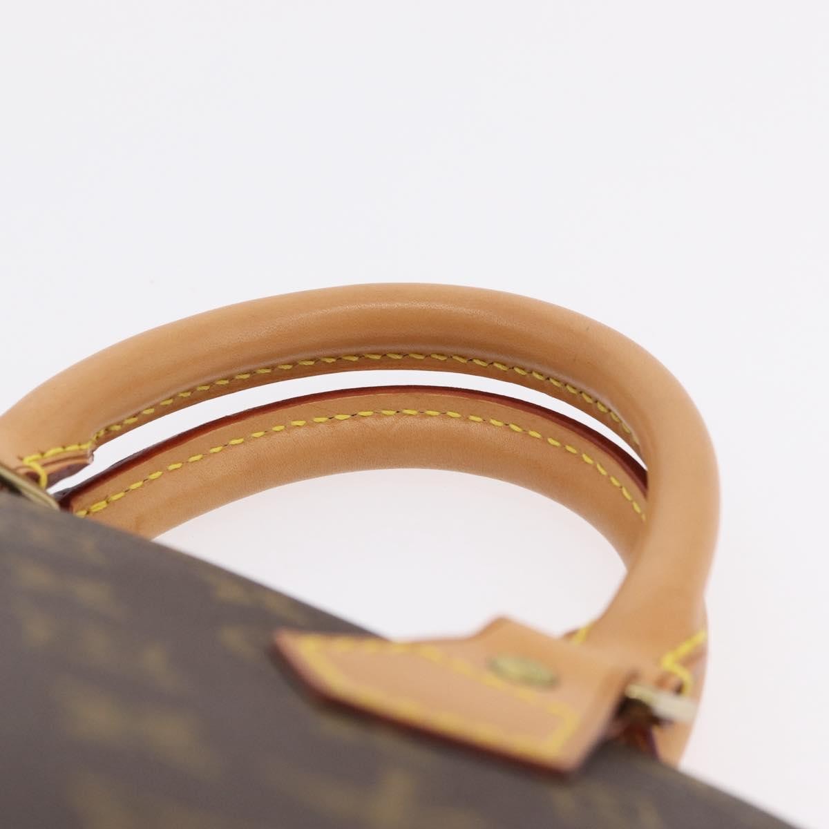 Louis Vuitton Alma Monogram Canvas, Brown, Canvas, Handbag