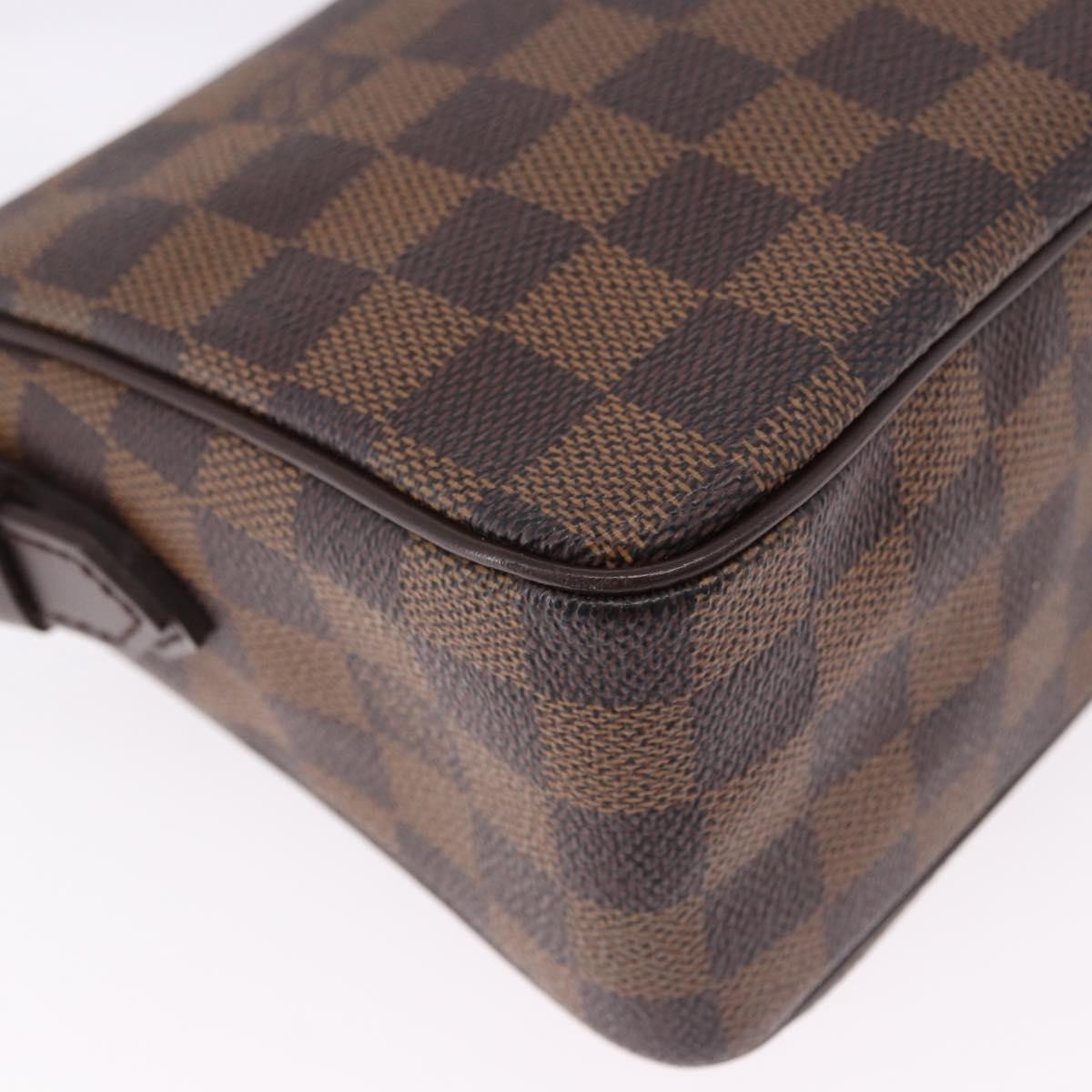 Louis Vuitton Ravello Damier Ebene, Brown, Canvas, Shoulder Bag