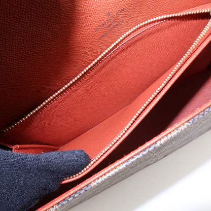 Louis Vuitton Tribeca Damier, Brown, Canvas, Handbag