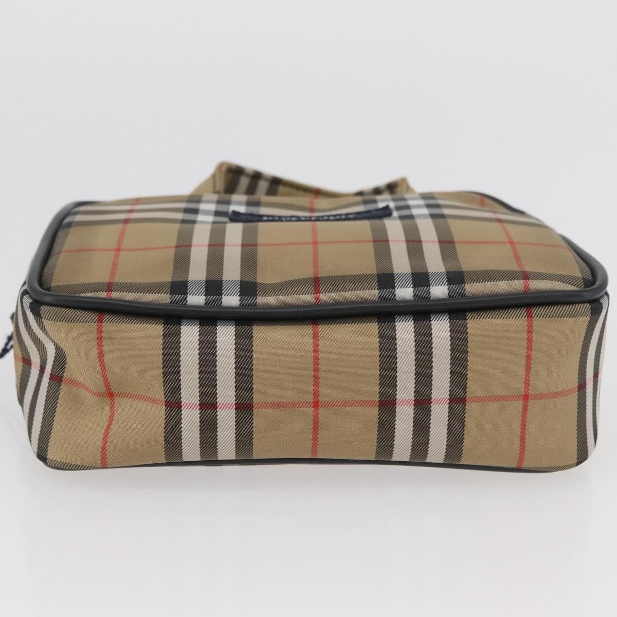 Burberry Nova Check Nylon, Beige, Nylon, Handbag