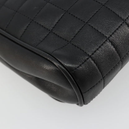 Celine Flap Shoulder Leather, Black, Leather, Shoulder Bag