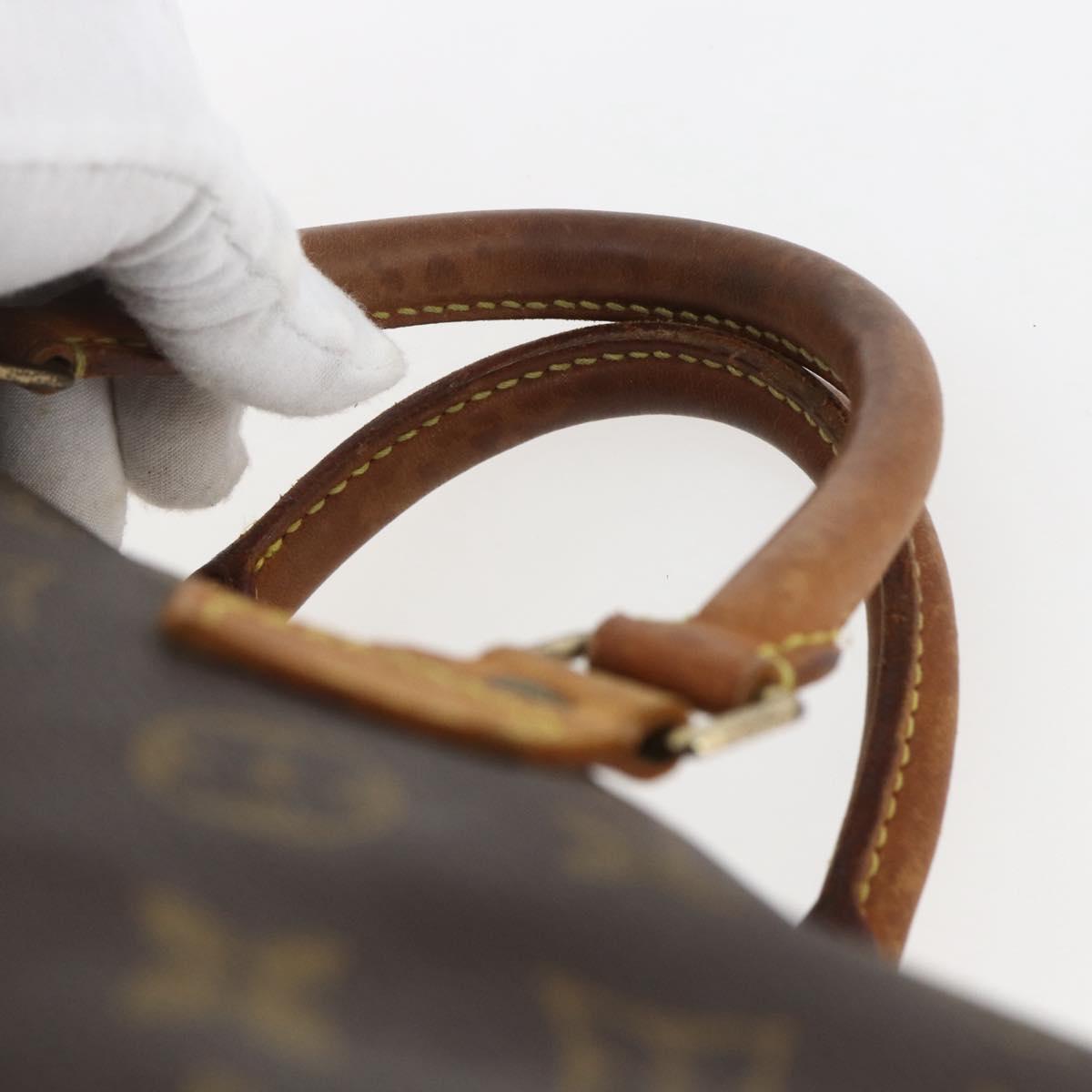 Louis Vuitton Speedy Handbag Monogram Canvas, BROWN, CANVAS, Handbag
