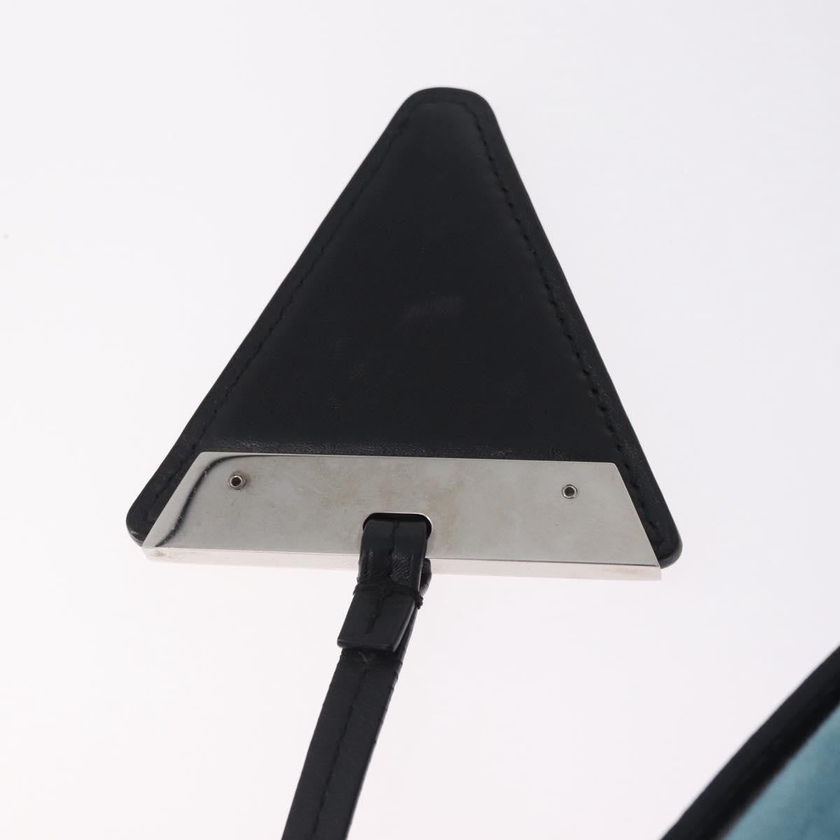 Loewe Barcelona Suede with Leather, Blue, Suede, Shoulder Bag