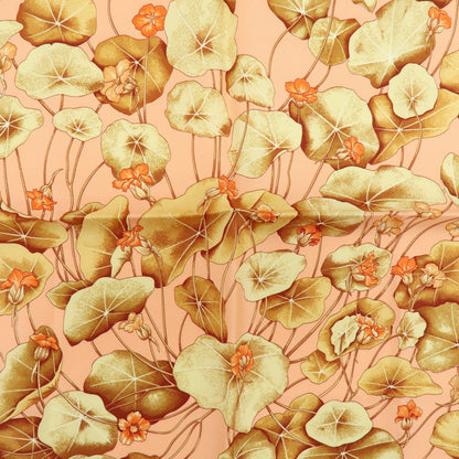 Hermes Carré 45 Les Capucines 100% Silk, Multicolour, Silk, Scarf