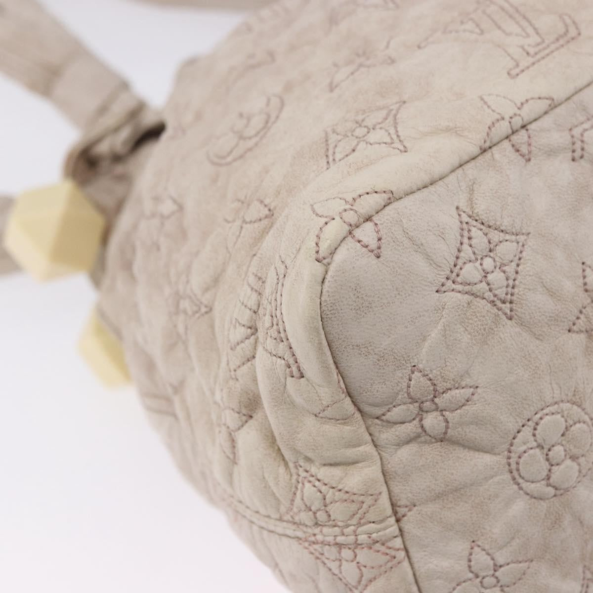 Louis Vuitton Olympe Stratus Limited Edition Monogram Lambskin, Beige, Leather, Handbag