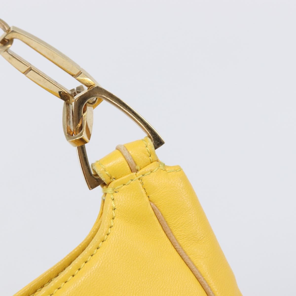 Loewe Shoulder bag Leather, Yellow, Leather, Shoulder Bag