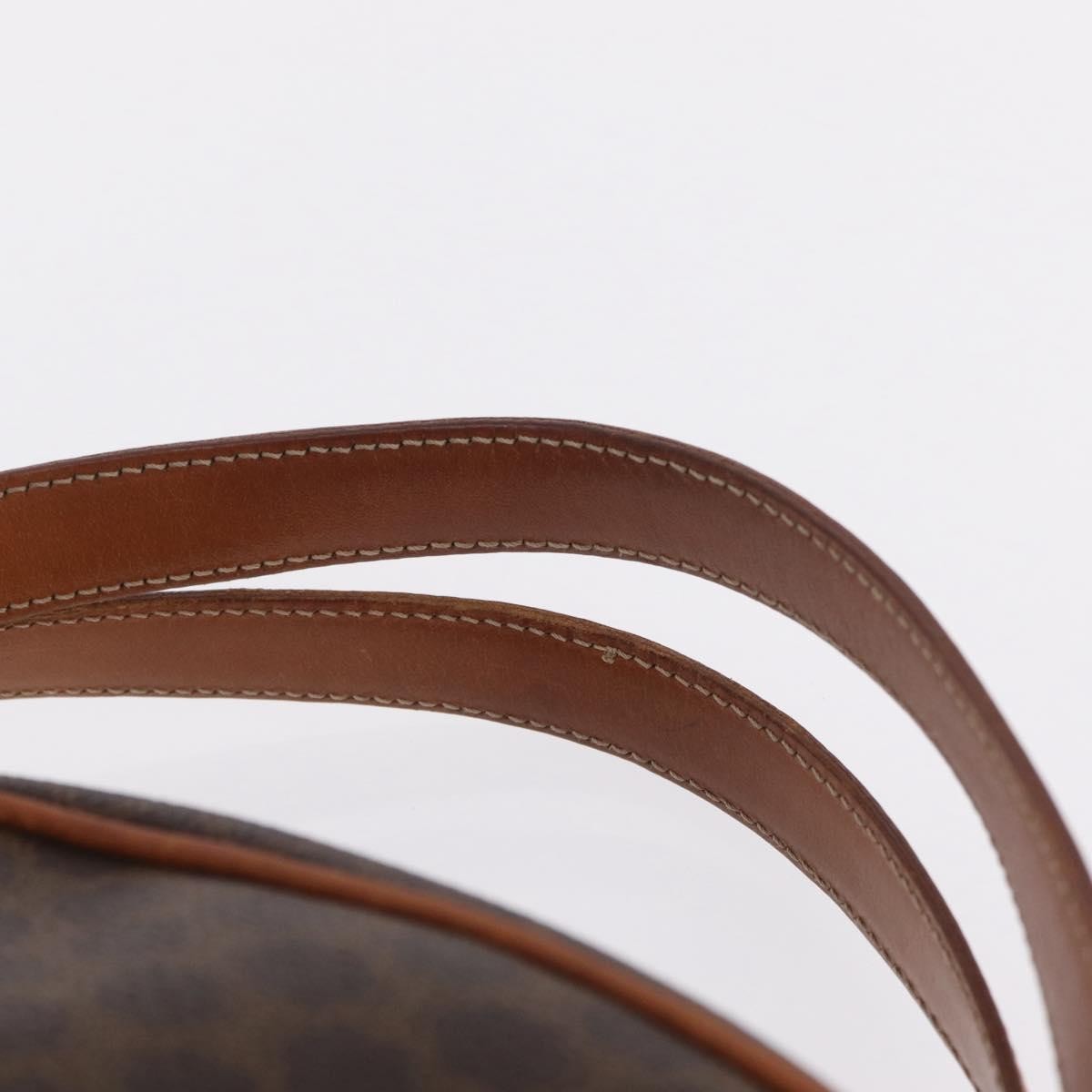 Celine Vintage Handbag Toile Céline, Brown, Canvas, Handbag