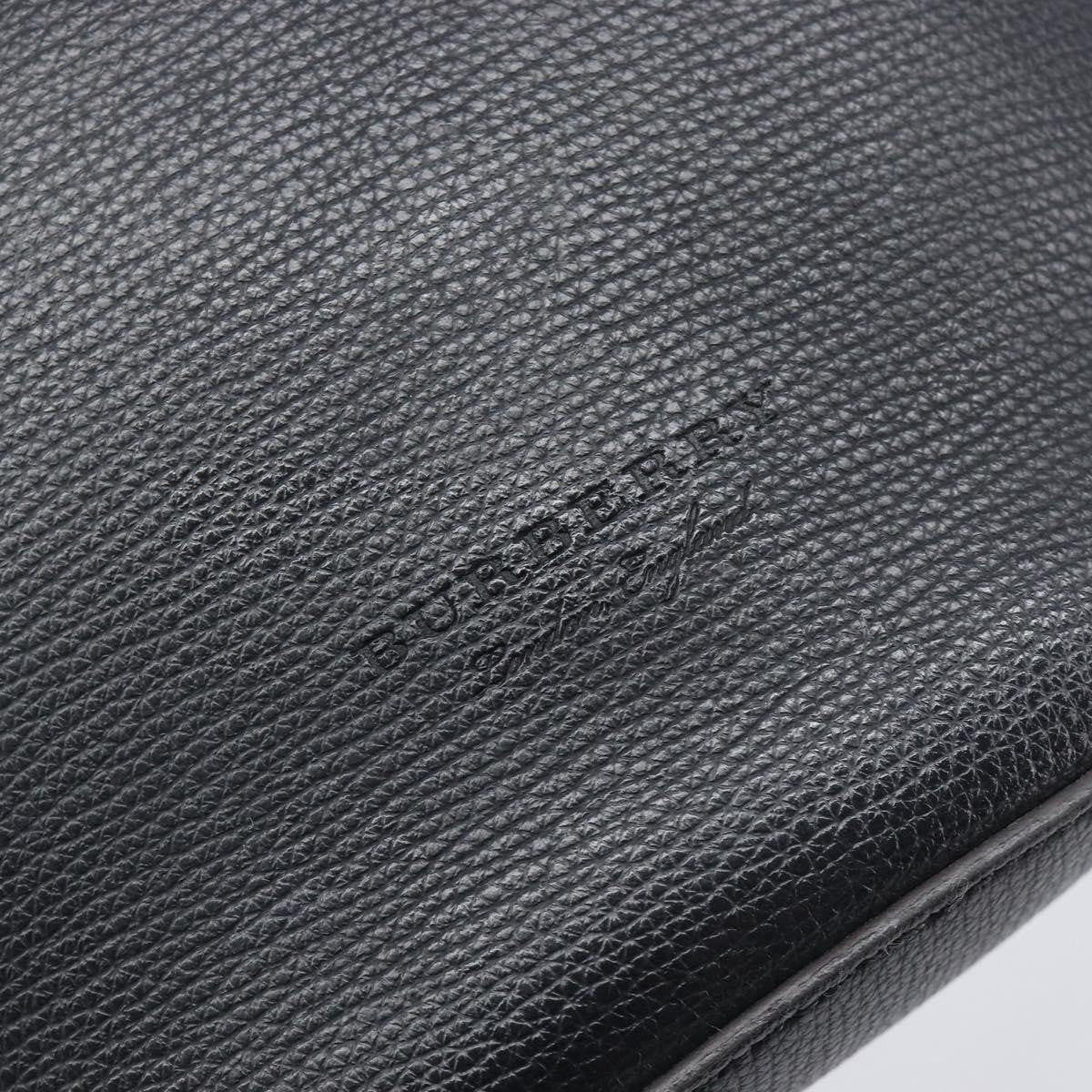 Burberry Lorne Bucket Leather, Black, Leather, Handbag