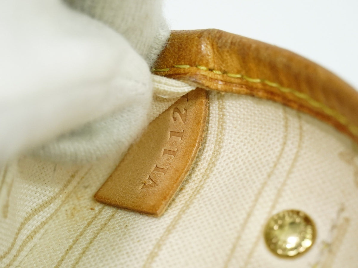 Louis Vuitton Neverfull Damier, Beige, Canvas, Tote Bag