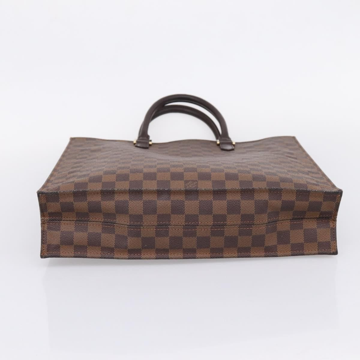 Louis Vuitton Venice Sac Plat Damier, Brown, Canvas, Tote Bag