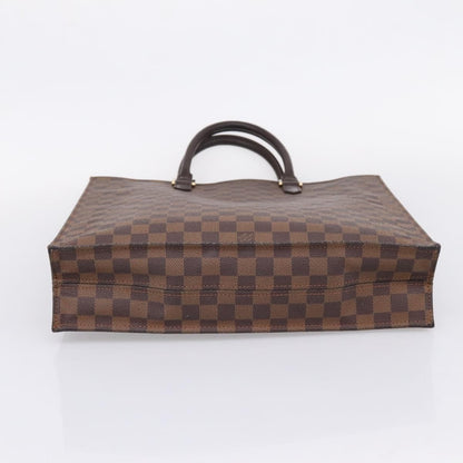 Louis Vuitton Venice Sac Plat Damier, Brown, Canvas, Tote Bag