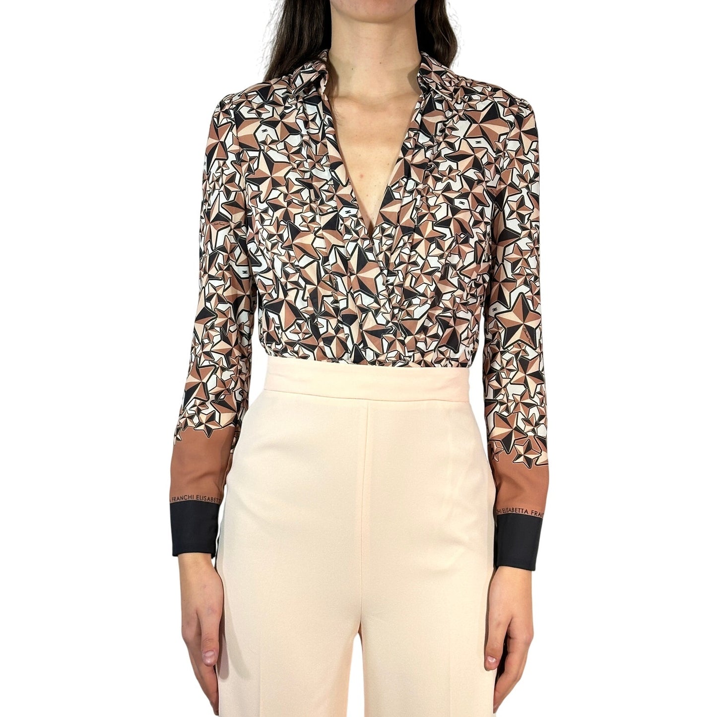 Elisabetta Franchi Wide Leg Jumpsuit