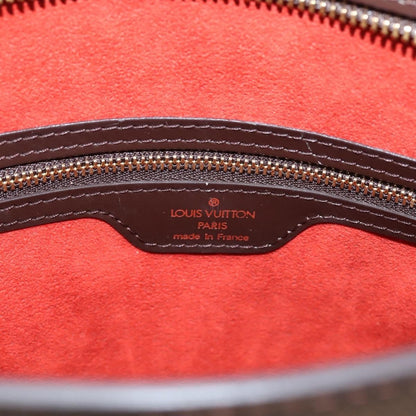 Louis Vuitton Venice Sac Plat Damier, Brown, Canvas, Tote Bag