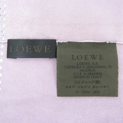 Loewe Scarf Suede, Purple, Leather, Scarf