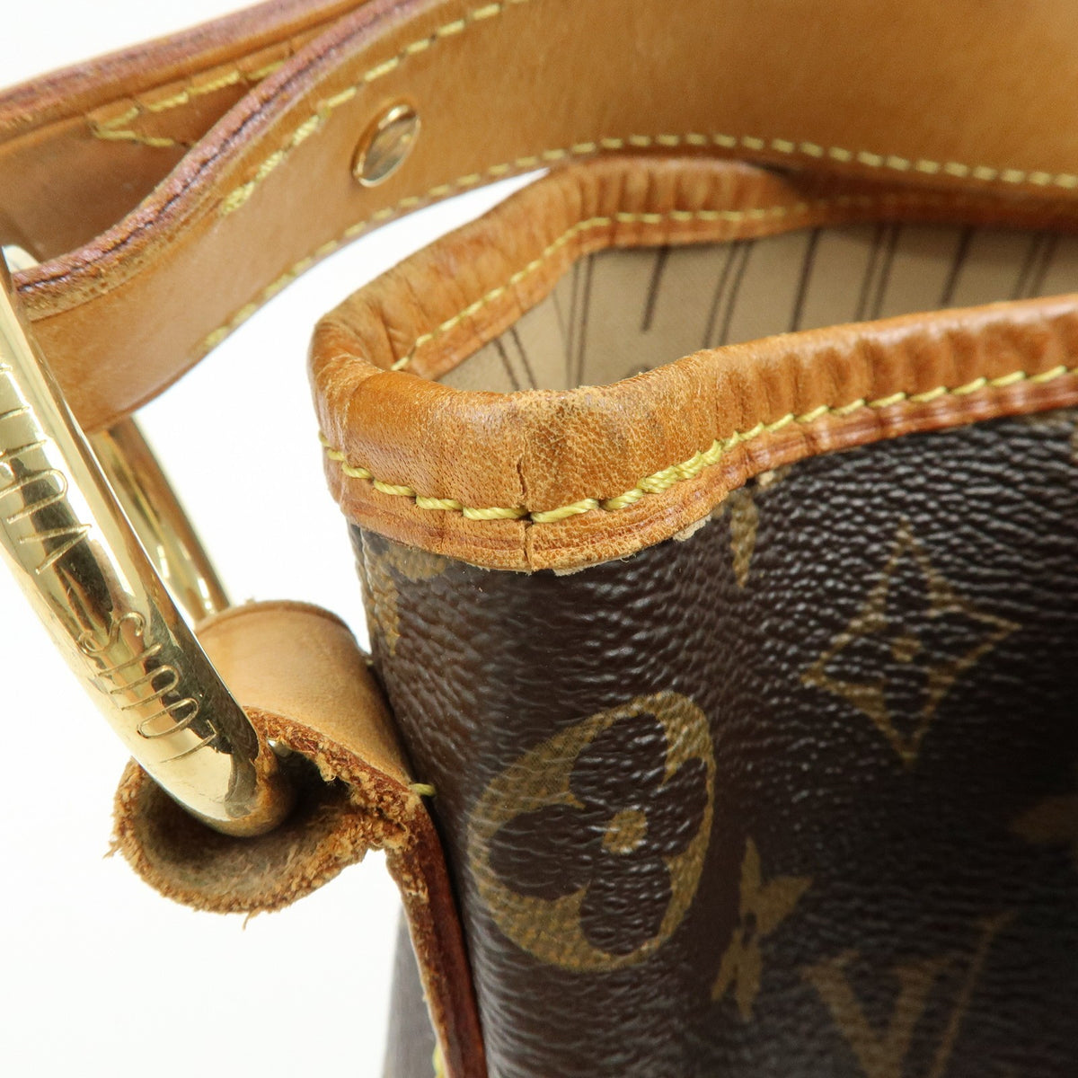 Louis Vuitton Delightful Monogram Canvas, Brown, Canvas, Handbag