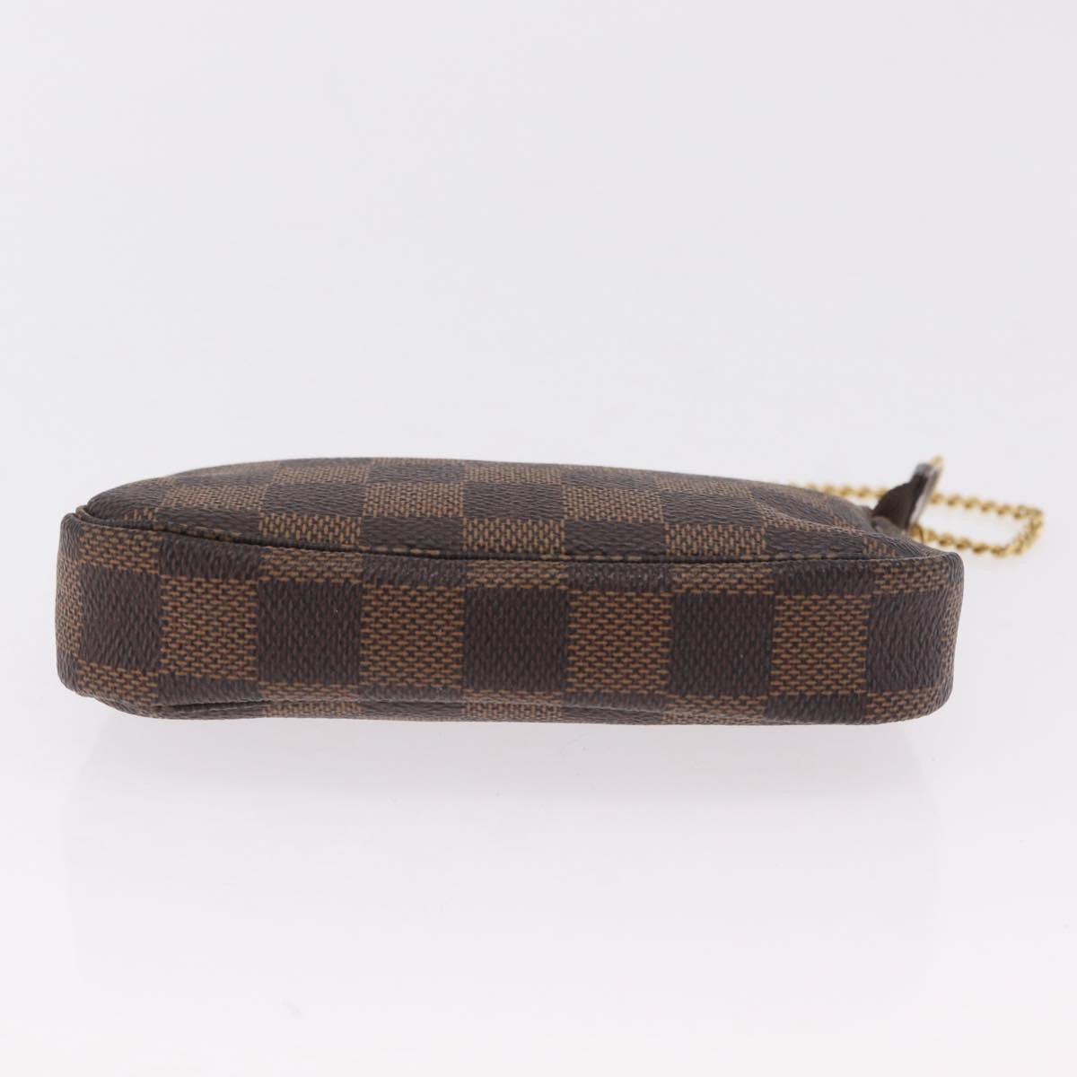 Louis Vuitton Pochette Accessoires Damier, Brown, Canvas, Clutch