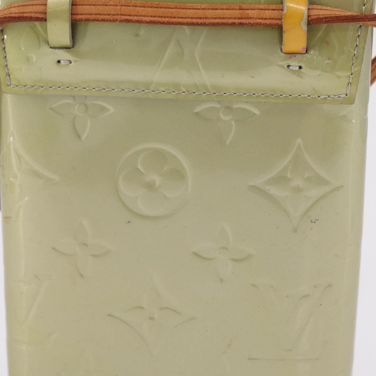 Louis Vuitton Walker Monogram Vernis, Gray, Patent Leather, Wallet