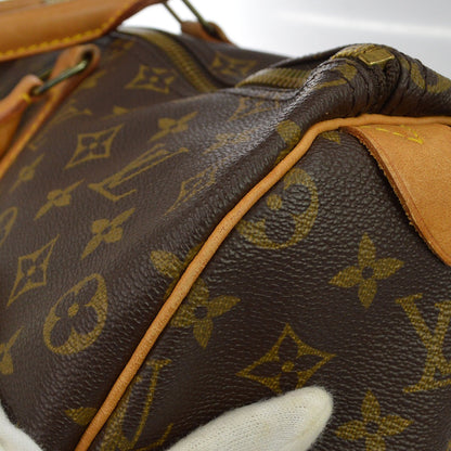 Louis Vuitton Keepall Monogram Canvas, Brown, Canvas, Travel Bag