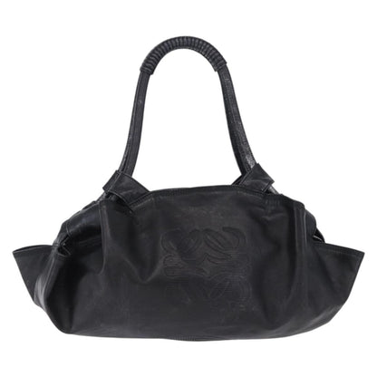 Loewe Aire Leather, Black, Leather, Shoulder Bag