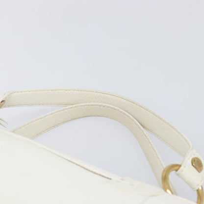 Celine Handbag Leather, White, Leather, Handbag