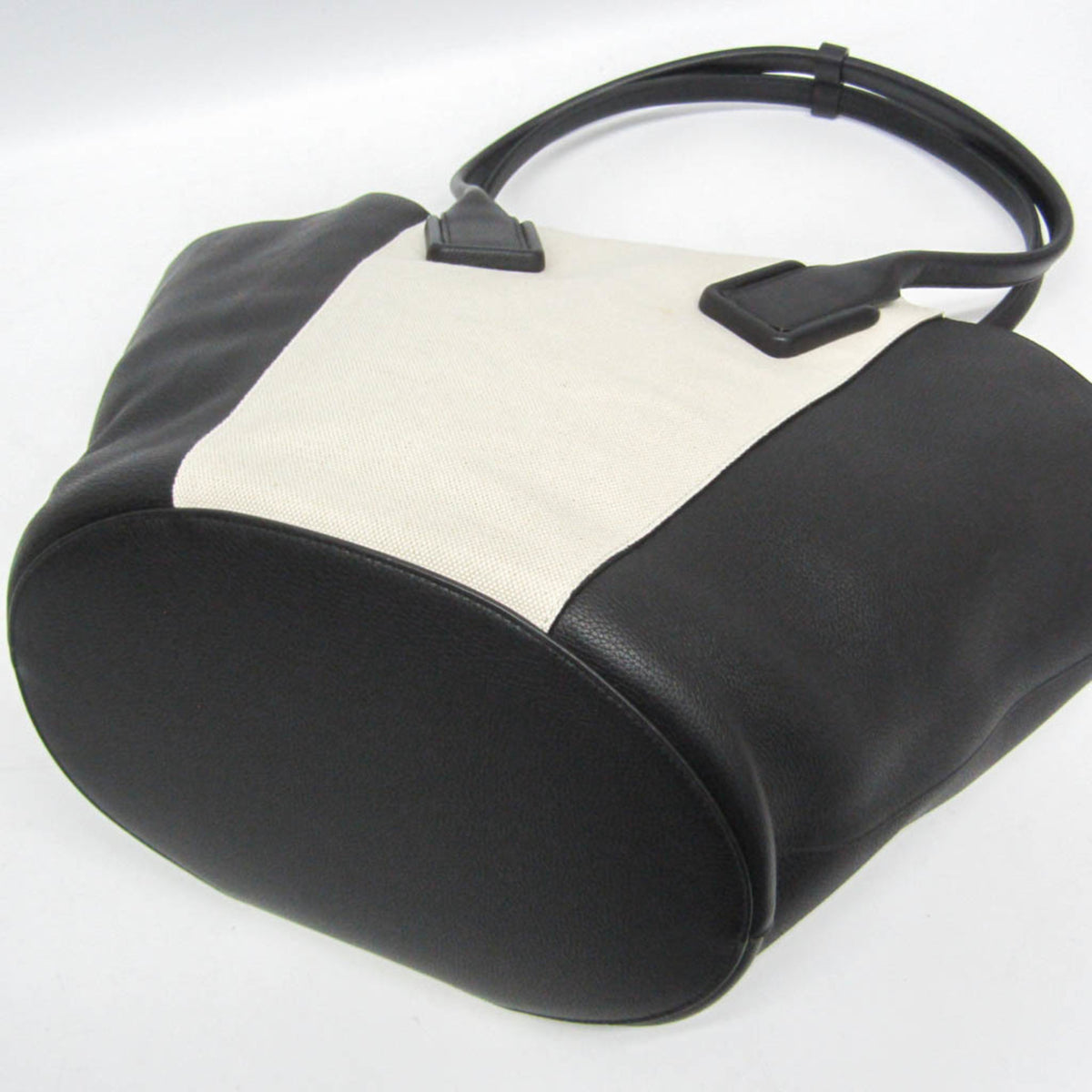 Bottega Veneta Basket Leather, Black, Leather, Tote Bag