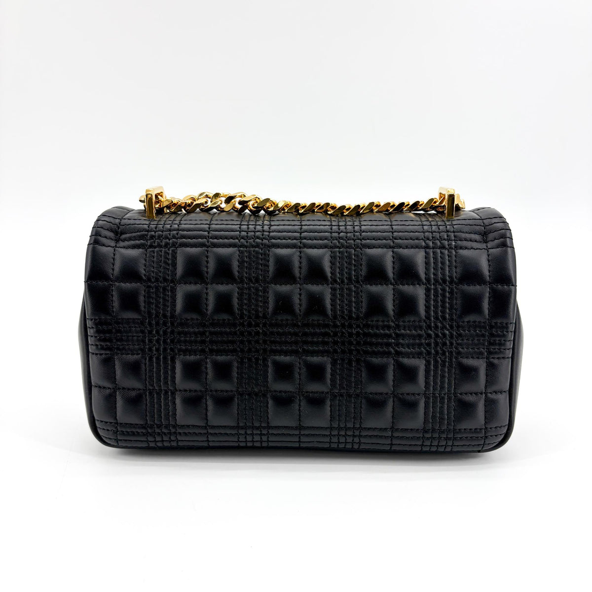 Burberry Lola Bum Quilted Lambskin, Black, Leather, Handbag