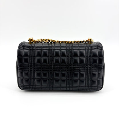 Burberry Lola Bum Quilted Lambskin, Black, Leather, Handbag