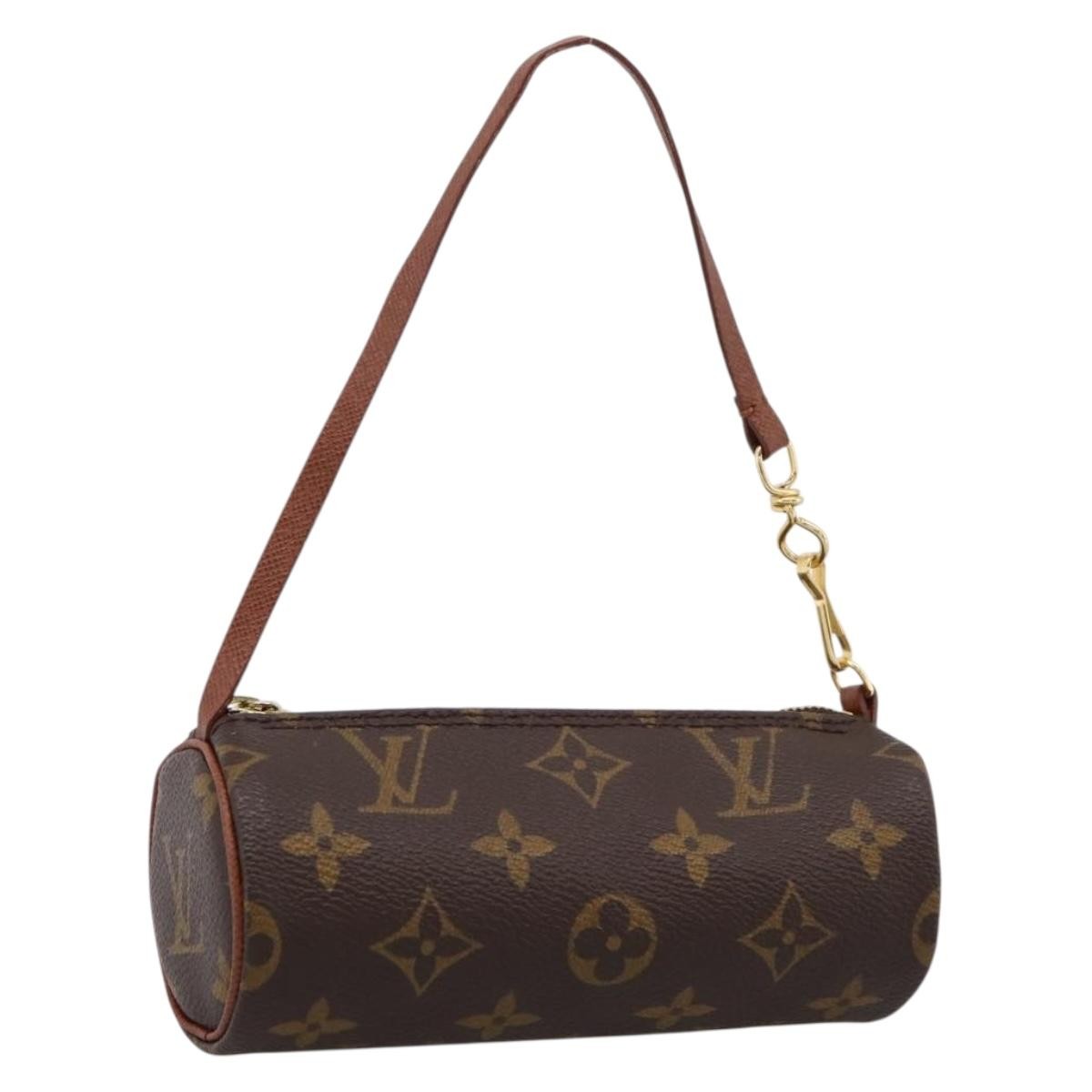 Louis Vuitton Papillon Pochette Monogram Canvas, Brown, Canvas, Clutch