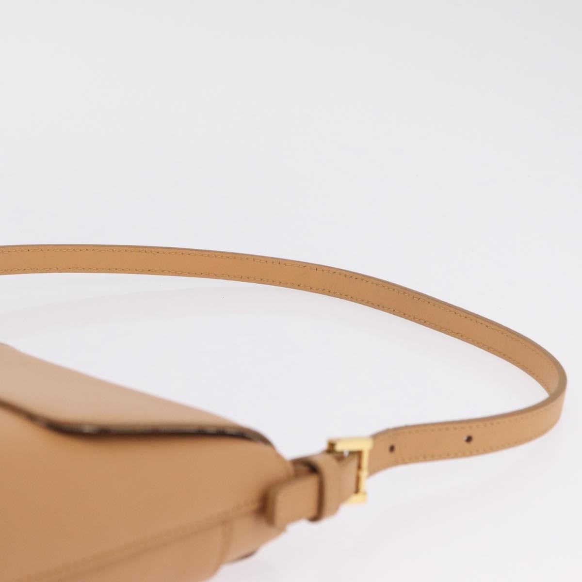 Burberry Shoulder Bag Leather, Beige, Leather, Shoulder Bag