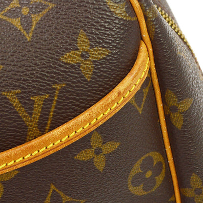 Louis Vuitton Deauville Monogram Canvas, Brown, Canvas, Handbag