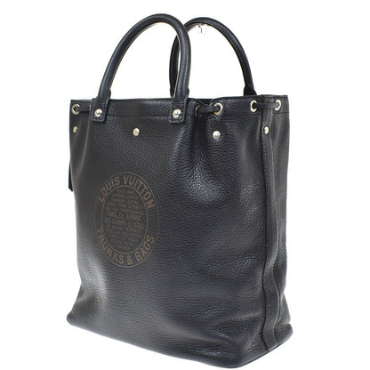Louis Vuitton Trunks and Bags Shoe Tobago Leather, Black, Leather, Handbag
