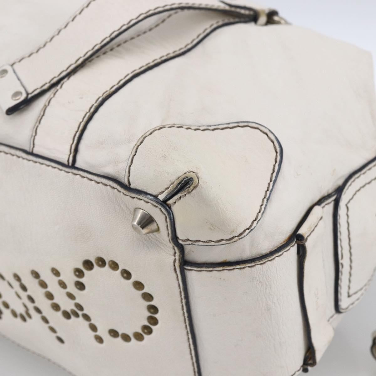 Chloe Handbag Leather, White, Leather, Handbag