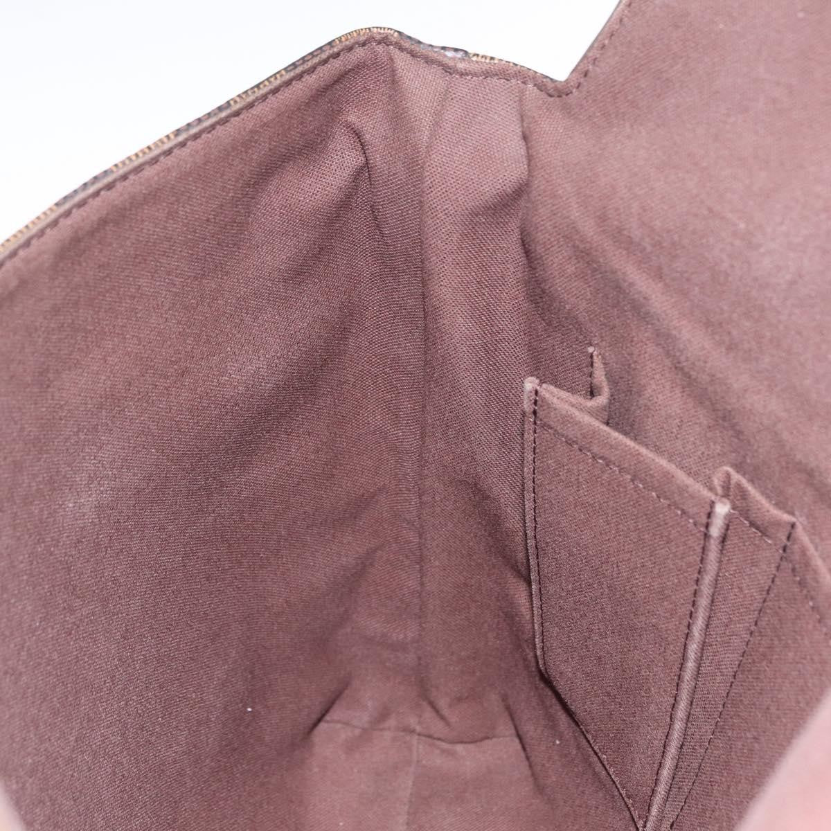 Louis Vuitton Brooklyn Damier, Brown, Canvas, Shoulder Bag