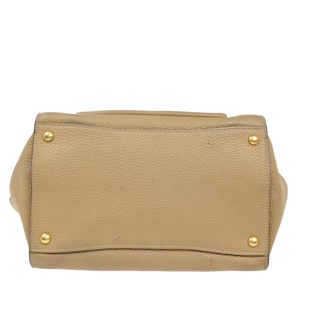 Prada Front Pocket Wing Convertible Vitello Daino, Beige, Leather, Tote Bag