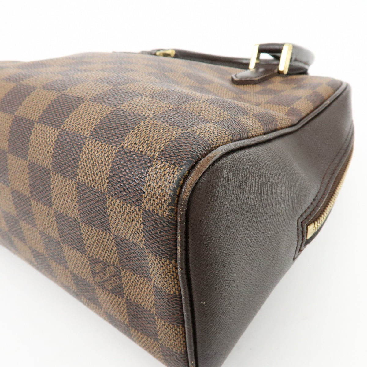 Louis Vuitton Brera Damier, Brown, Canvas, Handbag