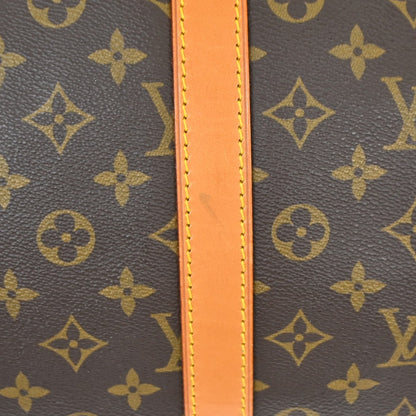 Louis Vuitton Keepall Monogram Canvas, Brown, Canvas, Travel Bag