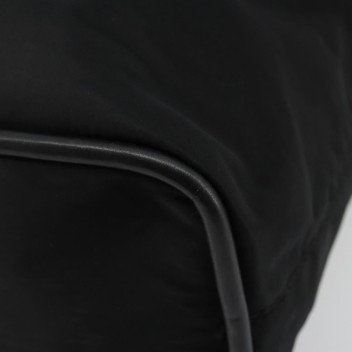 Celine Handbag Nylon, Black, Nylon, Handbag