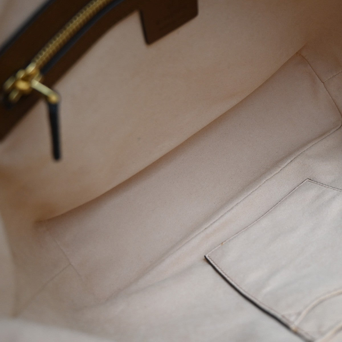 Gucci Convertible Soft GG Coated Canvas with Leather, Brown, Canvas, Tote Bag