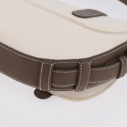 Loewe Shoulder bag Canvas, White, Canvas, Shoulder Bag