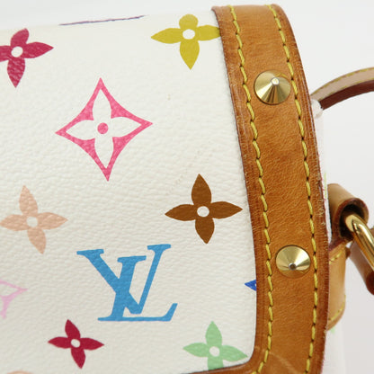 Louis Vuitton Sologne Monogram Multicolor, White, Canvas, Handbag