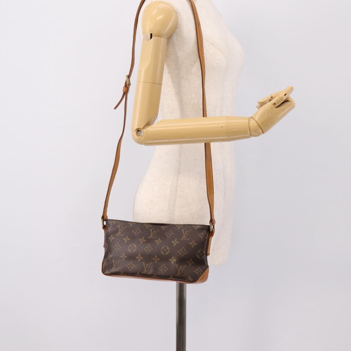 Louis Vuitton Trotteur Monogram Canvas, Brown, Canvas, Handbag