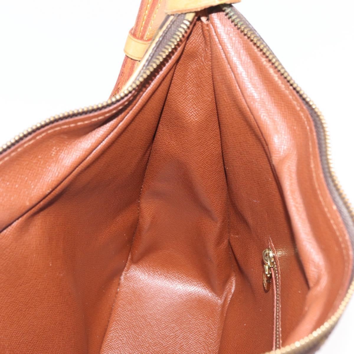 Louis Vuitton Boulogne Monogram Canvas, Brown, Canvas, Handbag