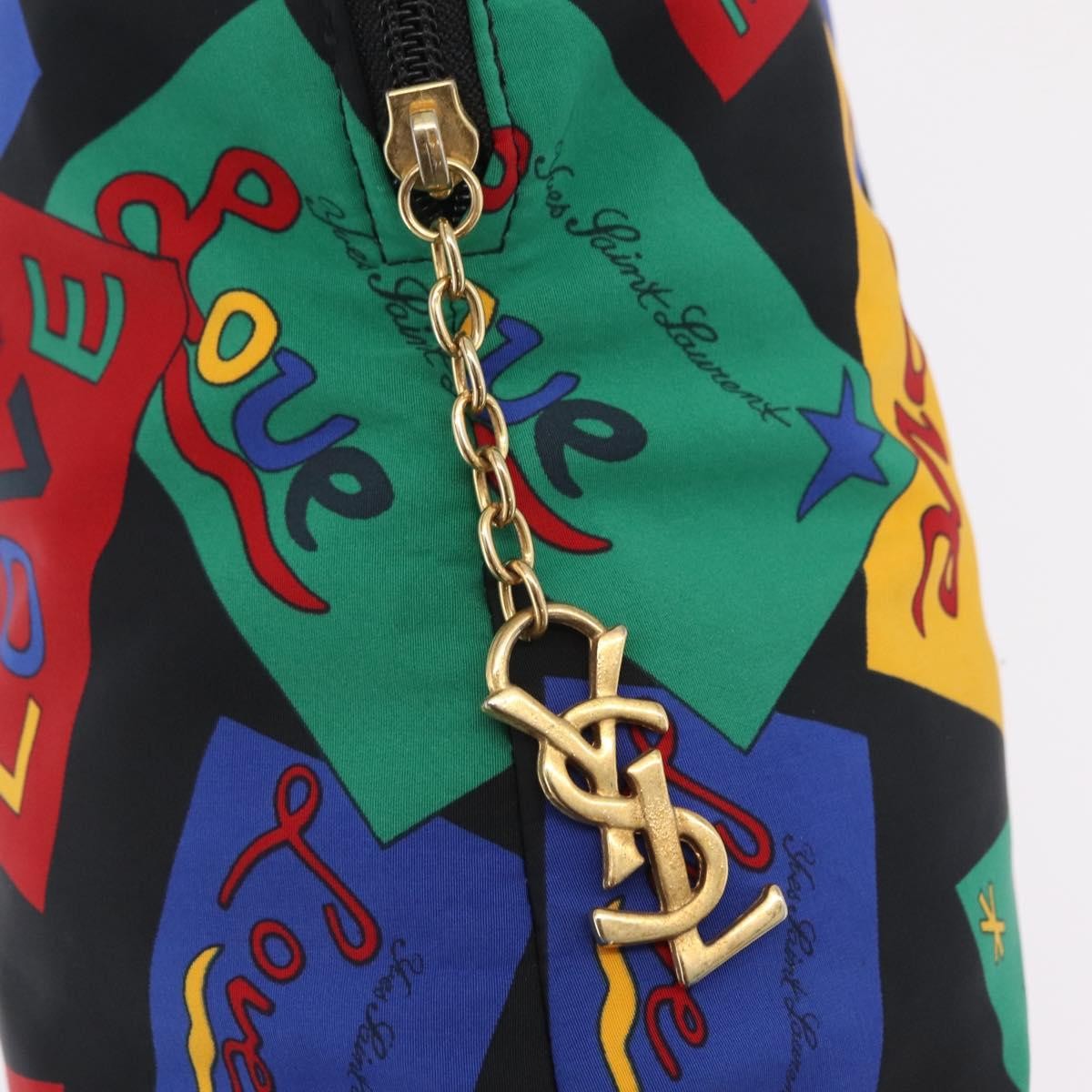 Saint Laurent Vintage Nylon, Multicolour, Nylon, Handbag