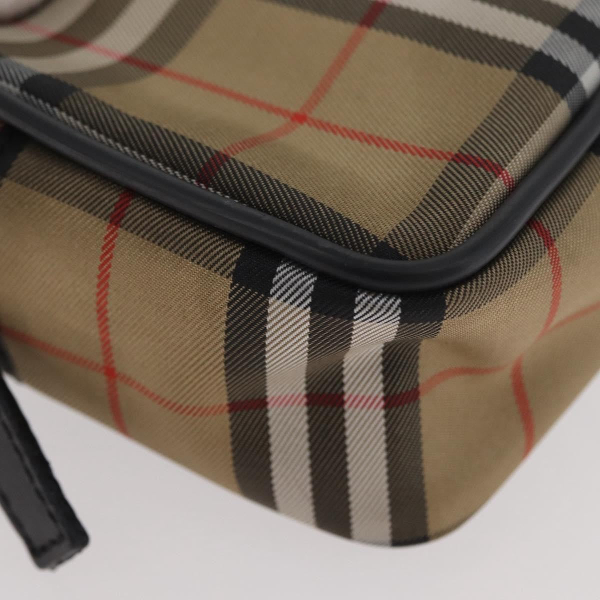 Burberry Nova Check Nylon, Beige, Nylon, Handbag